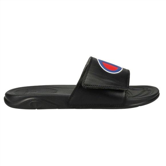 Champion Unisex Negro Slide Slipon 